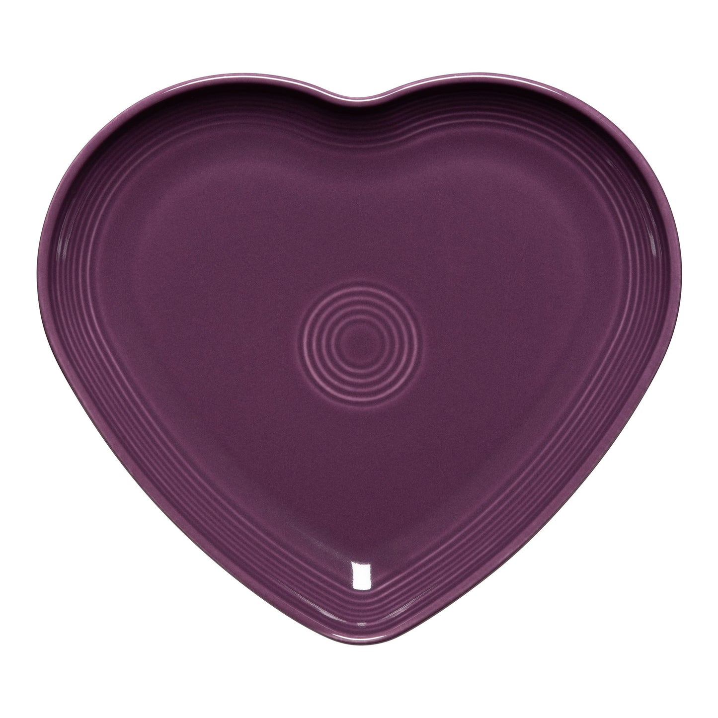 9" Heart Plate