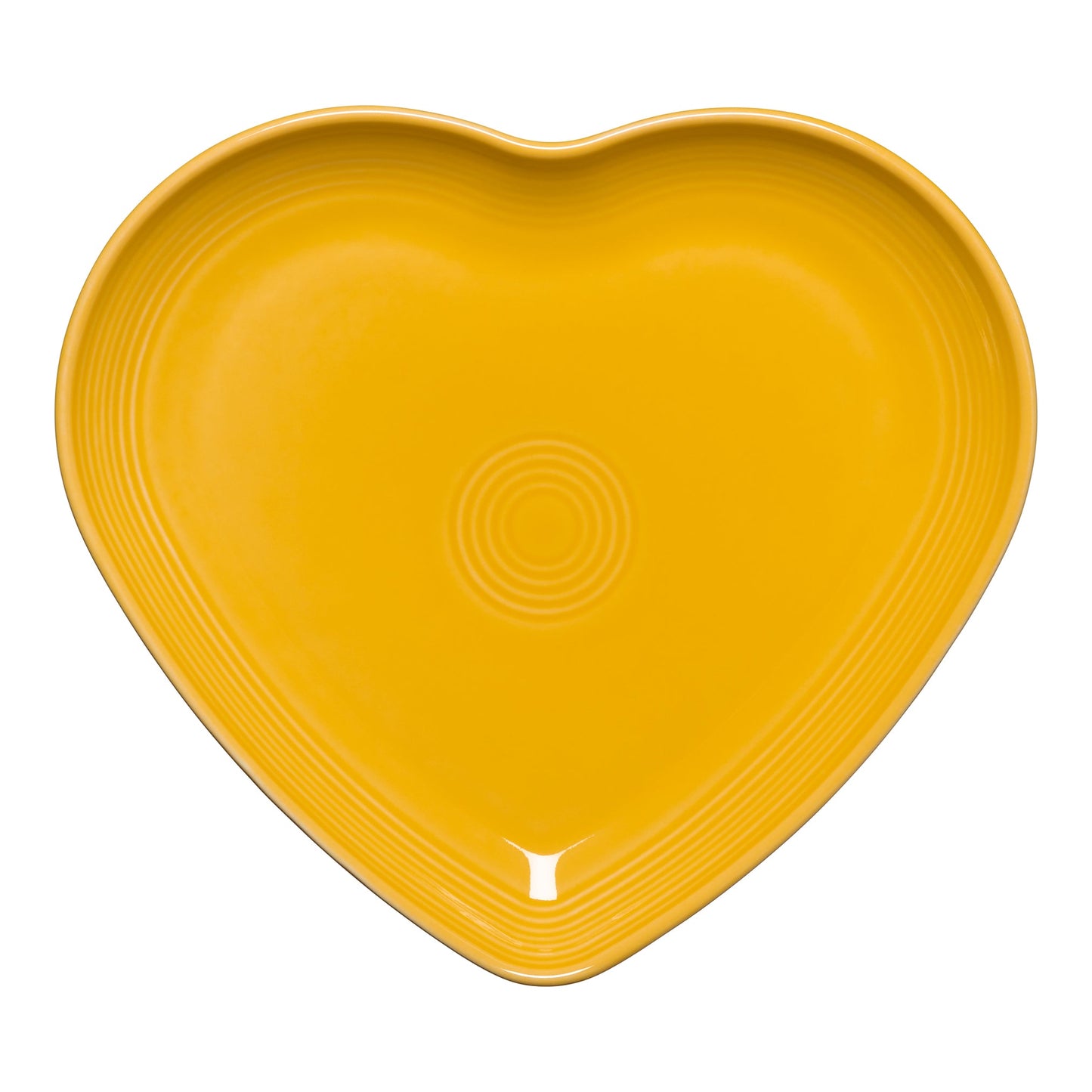 9" Heart Plate